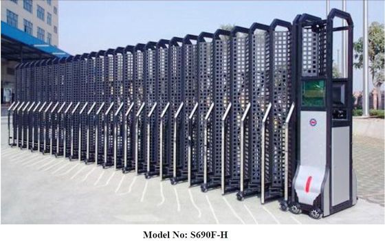 Automatisches elektrisches einziehbares Tor mit Masche bis zu 2.5m Höhe, Sicherheits-Tor