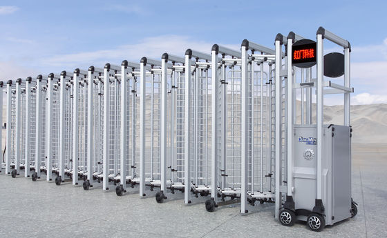 Motorisiertes faltendes Tor mit Fach-Schirm, automatisches faltendes Tor mit Masche