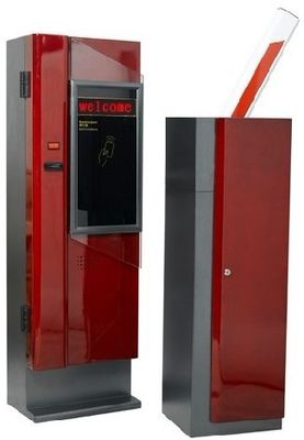 Vorläufige Karte, Barcode Intelligent Auto Parking System Eingang Barrier Gate 12V AC / DC