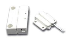 Tür-Kontakt-Warnungssystem graue Legierung 100VDC Burgular magnetisches für Fenster