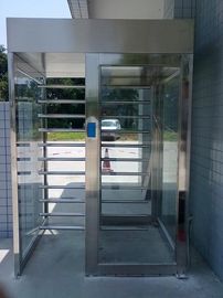 Soem kundengebundener Edelstahl-Fußgänger 2,3 Meter-voller Höhen-Drehkreuz-Rost-Beweis