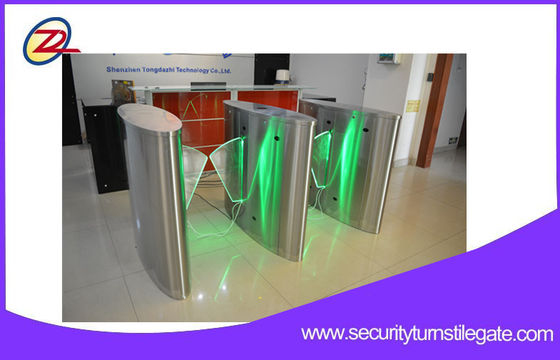 Fußgängerdrehkreuz-Tor mit Karten-Fingerabdruck-Ausweis-oder Barcode-Steuerung für Metro-Station