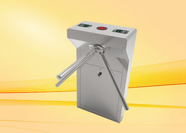 Imprägniern Sie halb automatisches Zugriffskontrollstativ-Drehkreuz-Tor mit RFID-Leser