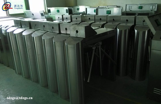 Elektronisches Eintritts-Stativ-Drehkreuz-Tor im Freien, 600 Millimeter-Kanalbreite