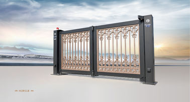 Motorisierte Landhaus-Sicherheits-Bi-faltende Tore, elektrische Bi-Falten-Aluminiumtore