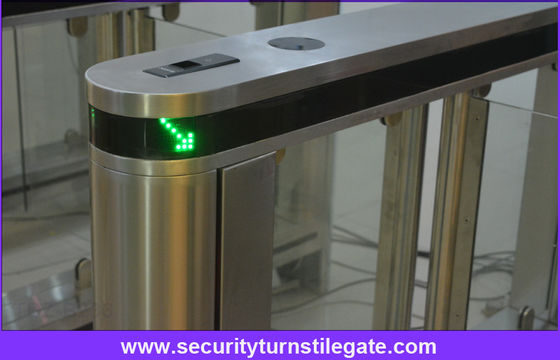 Rfid-Kartenleser-Geschwindigkeits-Tor-Drehkreuz-Gebäude-Fingerabdruck-Schwingen-Sperren-Tor