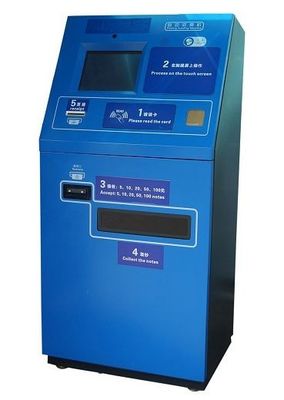 Kreditkarte-Auto-Parkplatz-Zahlungs-System-automatische Lohn-Stations-Ausrüstung mit Stahlgehäuse