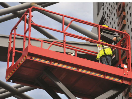 Elektrische selbstfahrende Scherenhebebühne der Luftarbeit-Plattform-Aufzug-Kapazitäts-320kg der maximalen 13.8m Arbeitshöhe