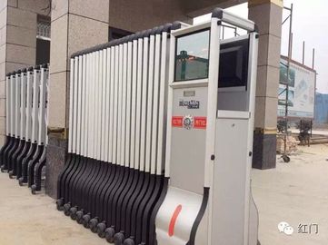 Spurlos automatisches faltendes Aluminiumtor mit Selbst richten Motor aus