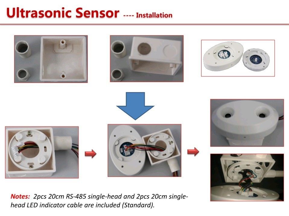 PGS-Ultraschall-Sensor-Auto-Bucht-Parklenksystem für Innenparkhaus